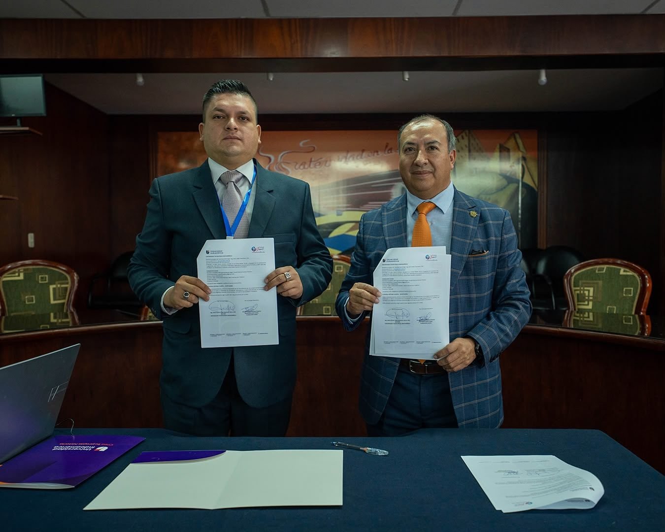 Firma de convenio institucional de Fundación Jusedi